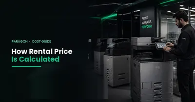 Photocopiers on rent in an office with a technician – how photocopier rental price is calculated