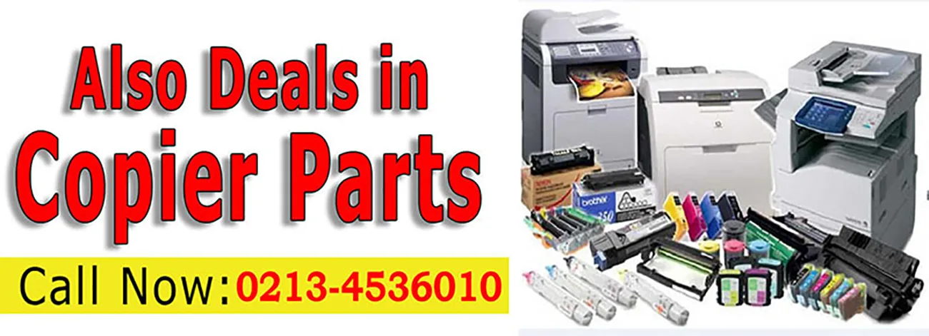  Also Deals in Copier Parts